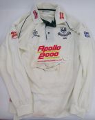 WCCC Apollo 2000 shirt with signature, Robins signed football, Rotherham United signed football,
