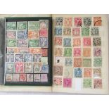 British Empire/Commonwealth and rest of world stamps: boxed collection of 5 stock books of A to Z