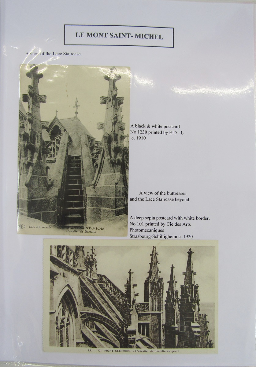 Large collection of postcards of Le Mont Saint Michel, France (5 albums) and a quantity of loose - Image 3 of 8