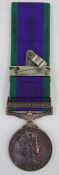 Elizabeth II General Service Medal with Northern Ireland clasp named to '24030002.SIG.G.ANDERSON.R.