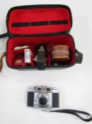 Quantity of vintage cameras, to include a Agfa Super Silette camera, Kodak Bantam Colorsnap camera