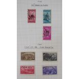 Trieste stamps: range of mint or used mainly commemoratives from late 40s/early 50s on 17 pages