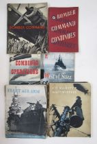 Collection of WWII propaganda pamphlets, Mappin and Webb St Georges Hospital bi-centenary medal, two
