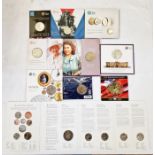 Group of (9) brilliant uncirculated coins, including 2021 95th birthday of HM The Queen (13)