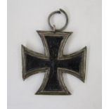 WWI German Iron Cross together with a WWI German officer's sword to the regiment number 2.