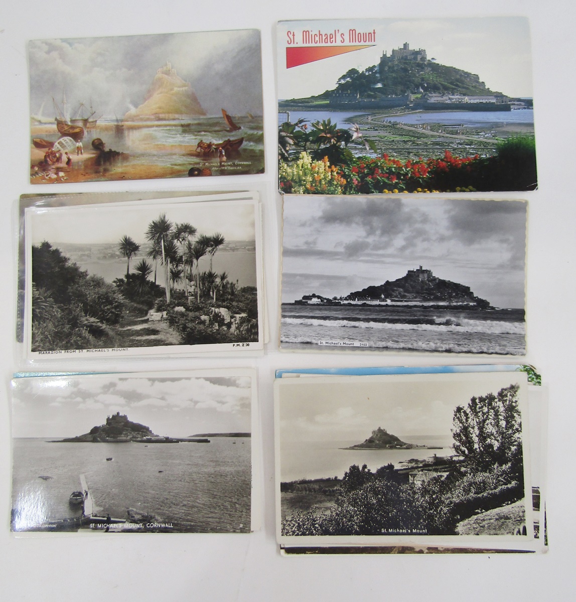 Large collection of postcards of Le Mont Saint Michel, France (5 albums) and a quantity of loose - Image 7 of 8