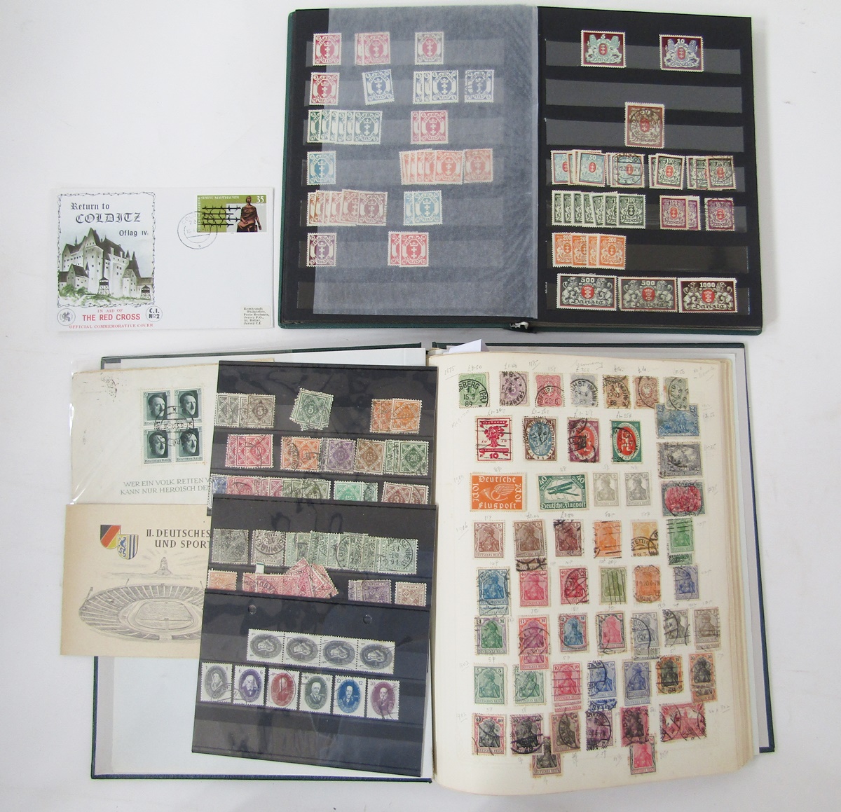 Germany stamps: box of mint & used definitives and commemoratives with others including states, - Image 10 of 10