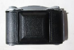 Ensign Selfix camera, in original case, together with an Agfa Clack, Kodak Retina La and a
