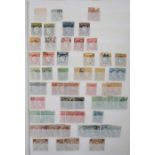 Romania stamps: large Lindbergh and smaller Compass stock-book of mostly used definitives,