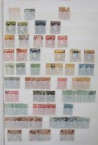 Romania stamps: large Lindbergh and smaller Compass stock-book of mostly used definitives,