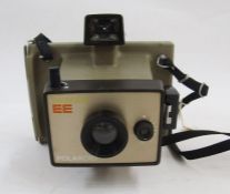 Vintage Kodak EK2 instant camera, together with a Polaroid Swinger EE, Polaroid Swinger model 20