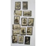 Approximately 130 Ogdens cigarette cards, 1900s 'Guinea Gold' sepia photographic ships, important