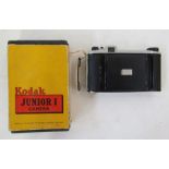 Vintage Kodak Sterling II camera and a Kodak Junior I, both in original boxes, together with a