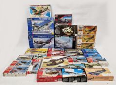 Quantity of boxed Matchbox, Revell, Airifx, Frog model kits to include Matchbox Dornier Do G-1,