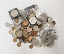 Bag of GB coinage, predominantly early to mid 20th century