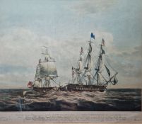 Nicholas Pocock (1740-1821)  Set of four etchings and aquatints engraved by R & D Havel  