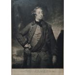 After Sir Joshua Reynolds Mezzotint Henry Earl of Pembroke and Montgomery, engraved by J. Dixon,