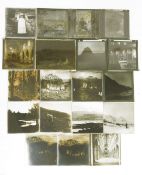 Collection of lantern and photographic slides, predominantly early 20th century, including