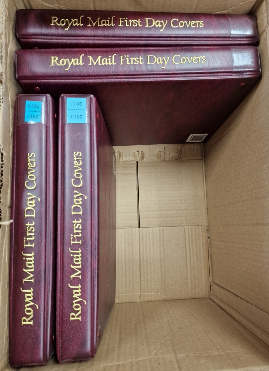 GB: Two boxes of QEII first day covers from 1971-2022, mostly Philatelic Bureau, in 14 Royal Mail - Image 2 of 3