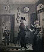 After Edward Prentis RA (1797-1854)  Pair of mezzotints by James Scott RA (exhib 1857-1889)