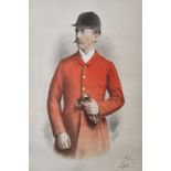 Hunting interest: Set of three artist's first proof colour lithographs  "The Earl of Fingall, Master