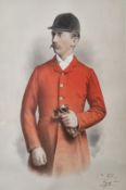 Hunting interest: Set of three artist's first proof colour lithographs  "The Earl of Fingall, Master