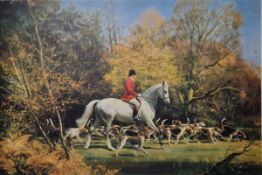 After Frank Wootton Colour print 