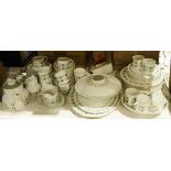 Royal Doulton 'Tapestry' part dinner and tea service to include dinner plates, tea plates, side