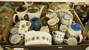 Large quantity of mid-20th century ceramics to include Palissy England, Midwinter, JG Studio, Denby,