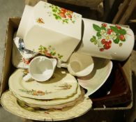 Large quantity of mid-20th century ceramics to include J&G Meakin part tea services, coffee