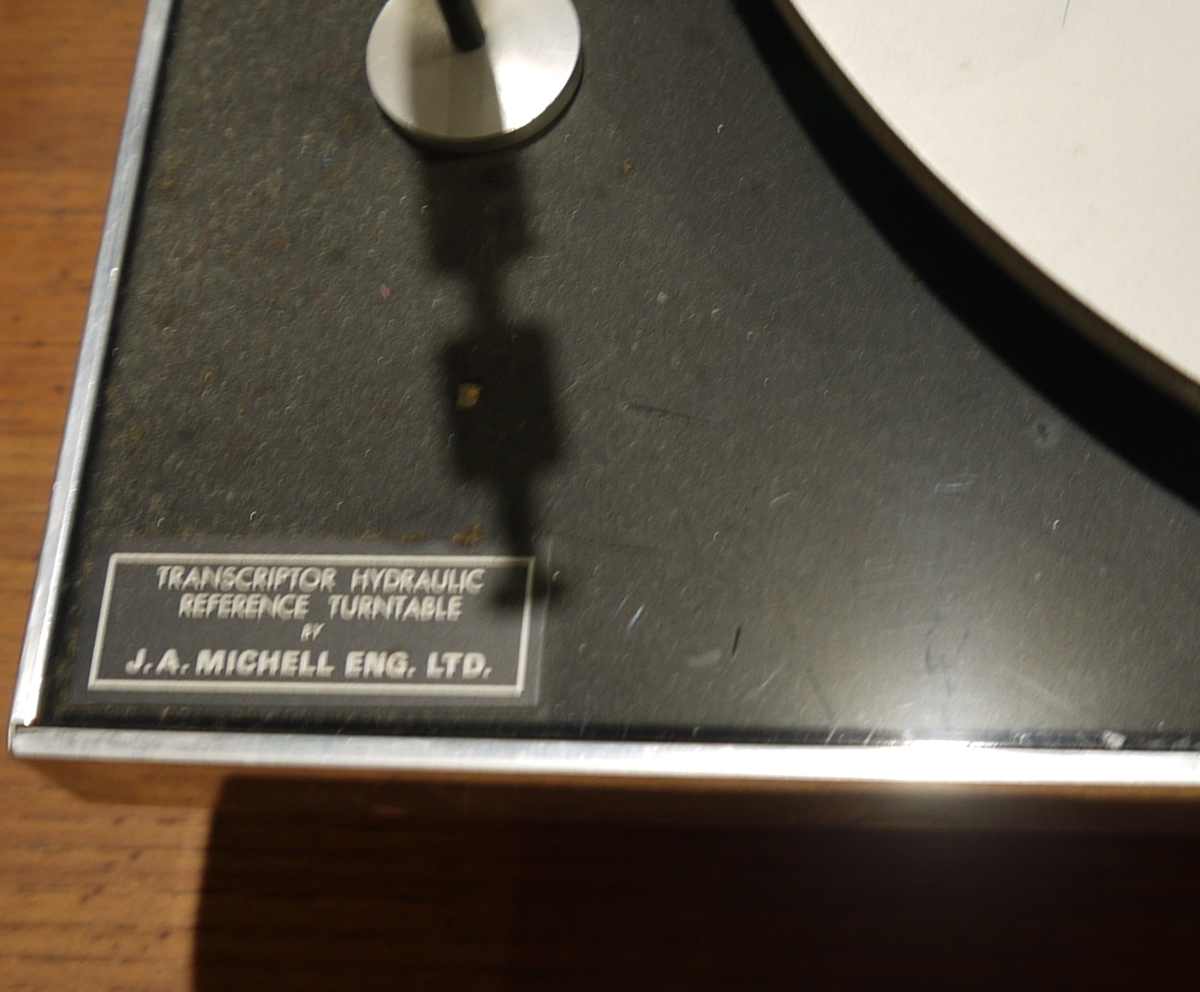 J. A. Michell Transcriptor Hydraulic Reference turntable fitted with SME series IV cartridge and - Image 2 of 7