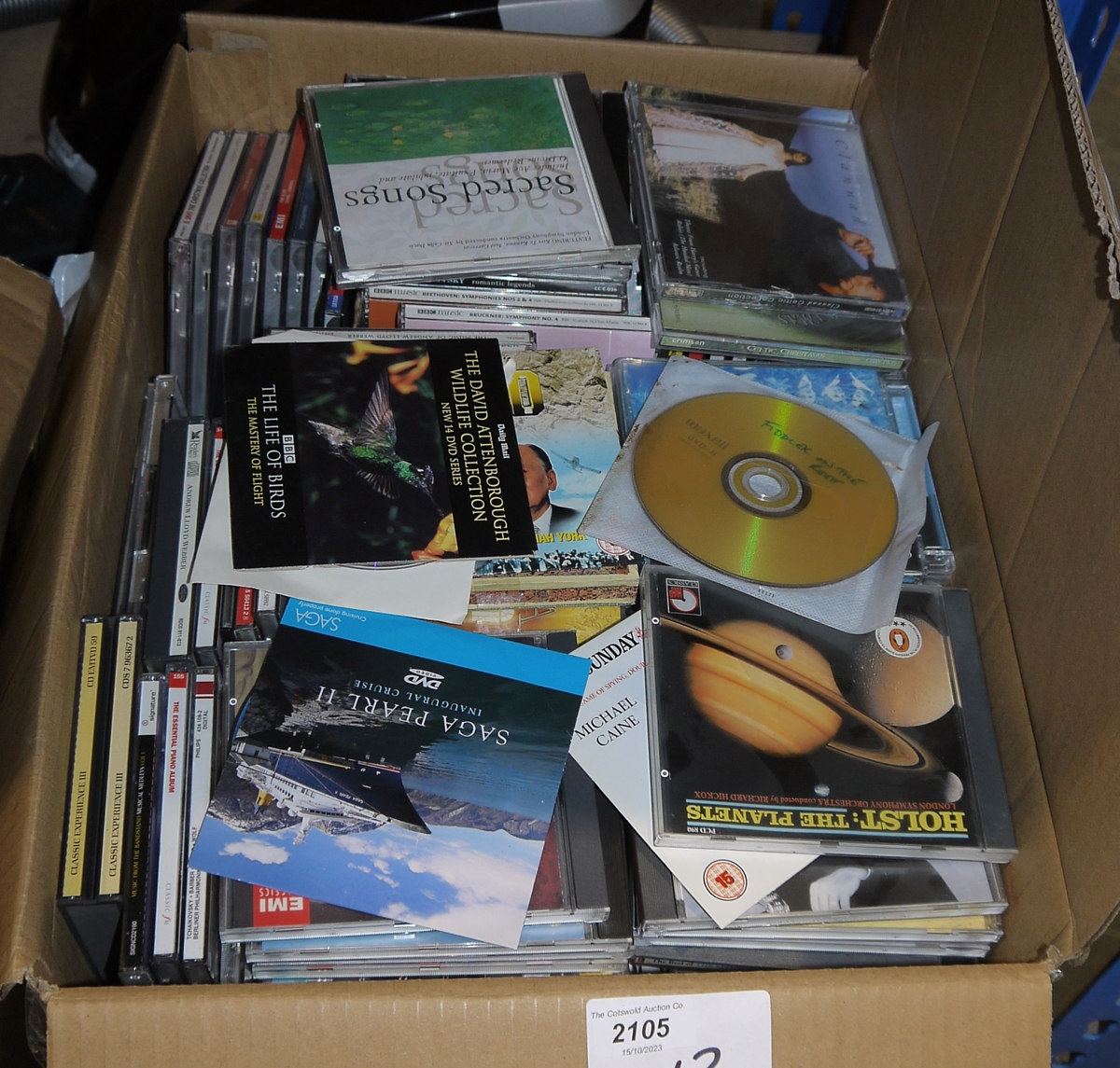 Large quantity of long playing records, mainly classical and a collection of CDs, also mainly - Image 2 of 2