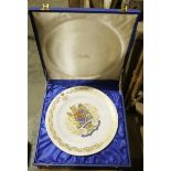 Spode Royal Artillery plate, 1716-1966, the plate has been created to commemorate 250th