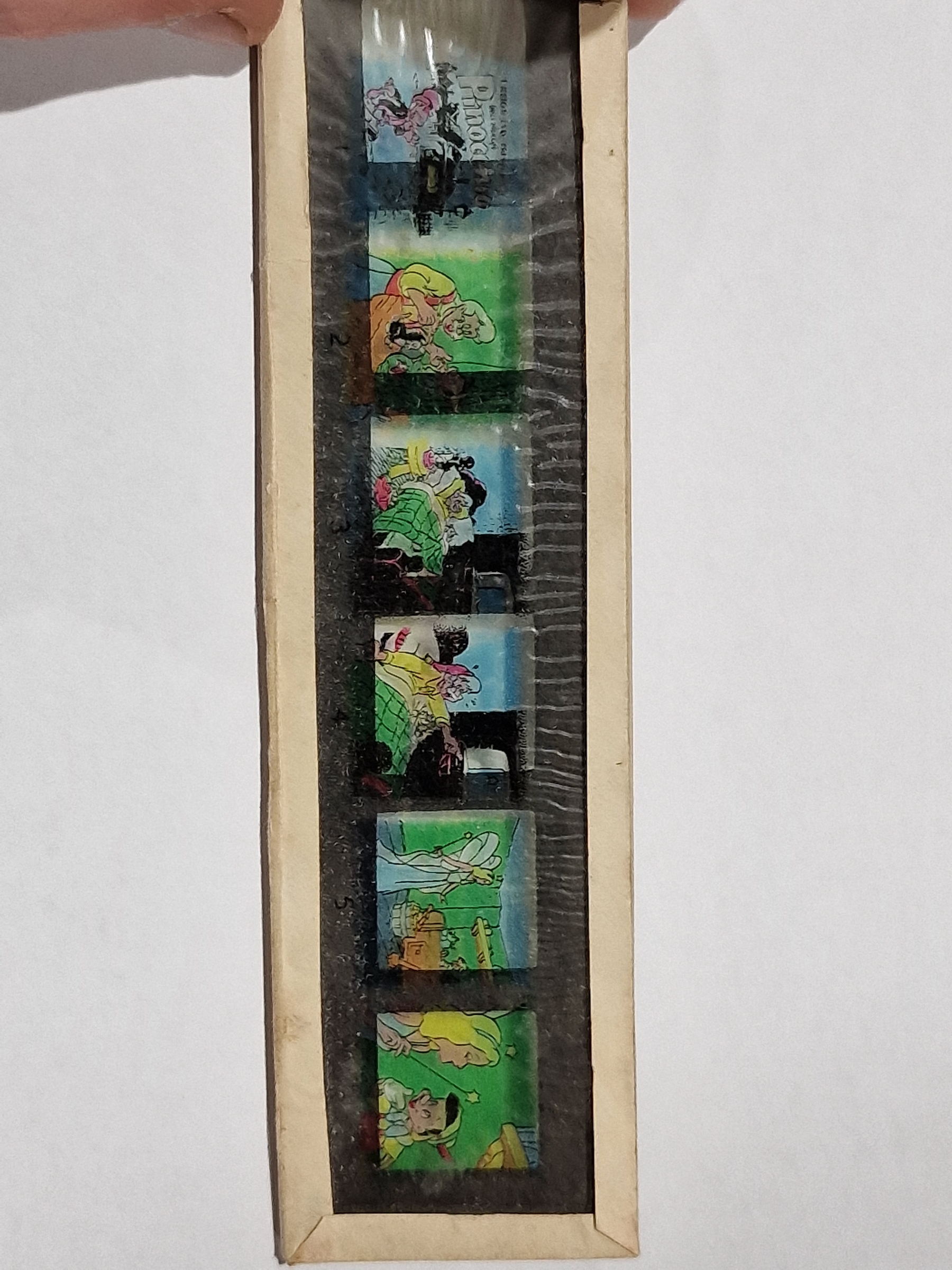 Set of six Snow White and the Seven Dwarves lantern slides, six Walt Disney Pinocchio slides in - Image 2 of 16