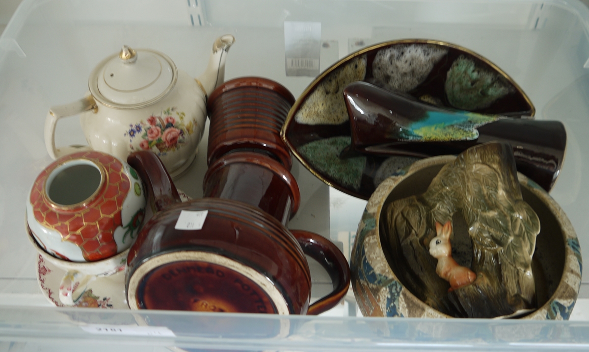 Assorted ceramics to include West German, mid 20th century ceramics, a quantity of miniature - Image 2 of 3