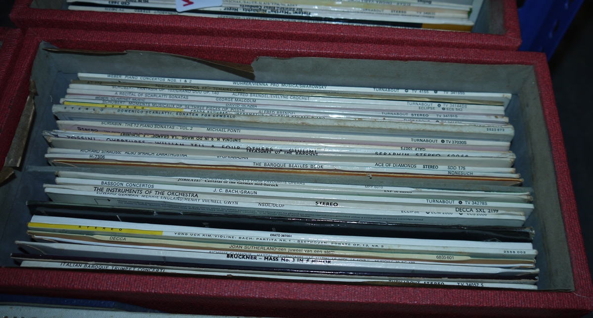 Very large quantity of long playing records, mainly classical (8+ boxes) - Image 6 of 7