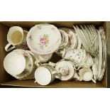 Royal Doulton 'Kingswood' part dinner service to include dinner plates, pudding bowls, side