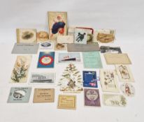 Assorted ephemera, to include an Aberdeen and Commonwealth line dinner menu from the RMS Moreton