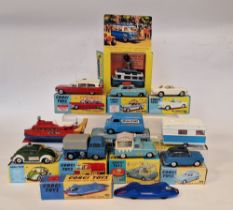 Quantity of Corgi, Dinky, Matchbox diecast model vehicles in REPRODUCTION boxes to include Atlas