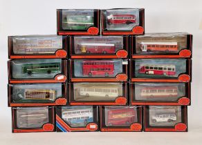 Fifteen boxed 1:76 scale Exclusive First Editions diecast model buses to include 26803 Leyland Duple