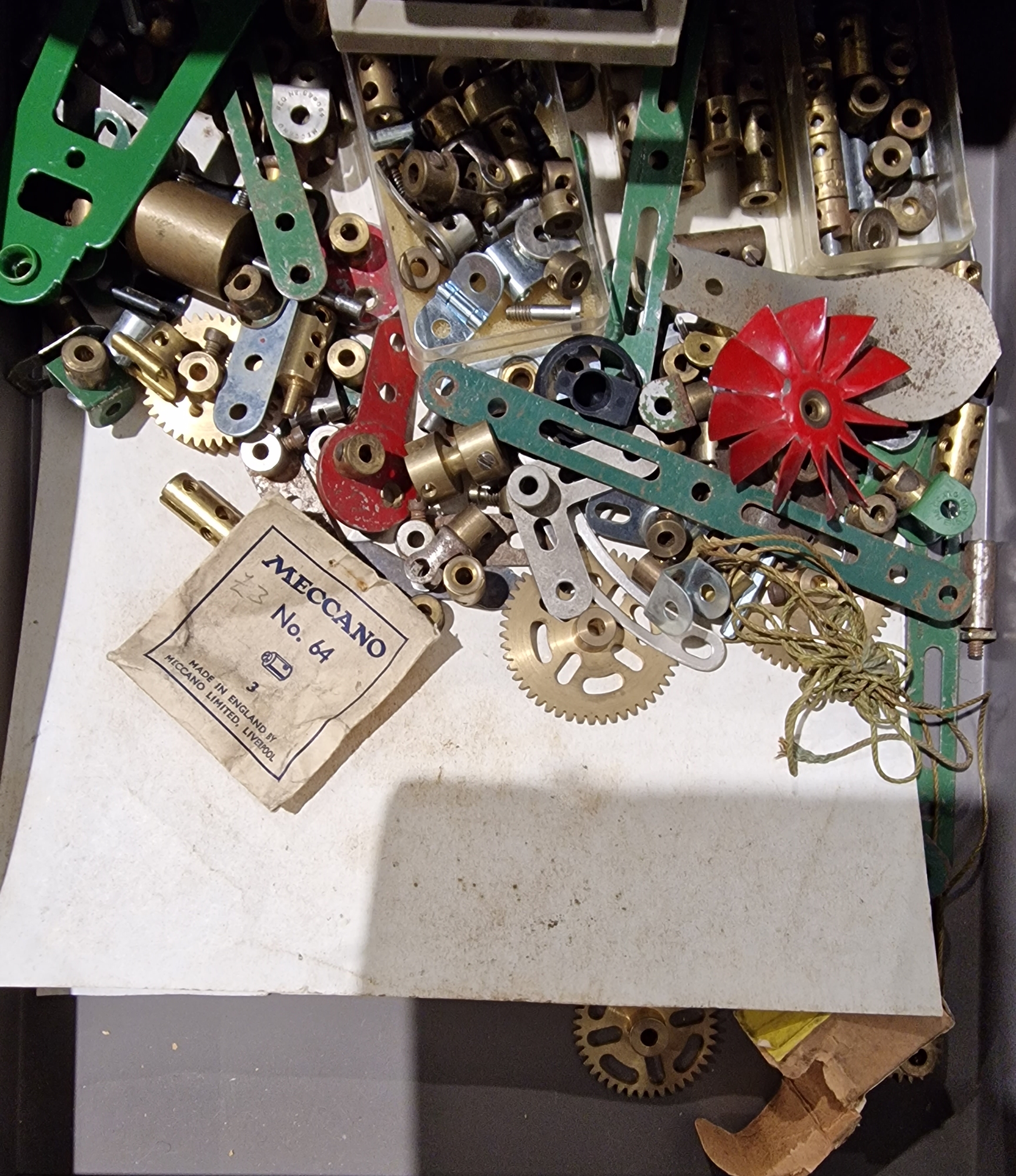 Large quantity of Meccano to include part set no.1, boxed and numerous other pieces, variously - Image 10 of 10