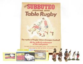 Subbuteo international edition table rugby together with Corgi Toys 04204 Special Agent 007 James