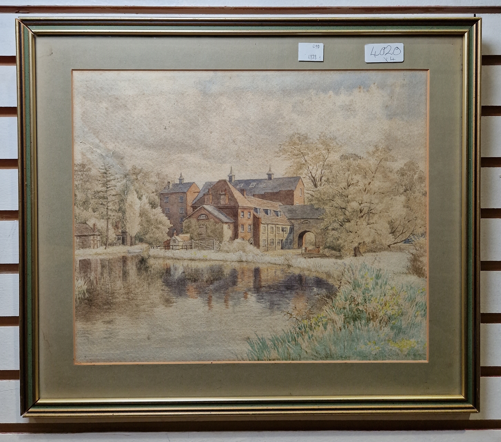 L G Tickell (20th century) Oil on card "The Sketching Class", signed lower right, 25.5cm x 33cm, - Image 7 of 10