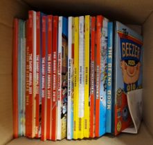 Quantity of comics and annuals, to include Beano and Dandy annuals, War picture library comics and