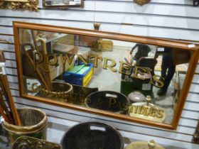 Twentieth century Rowntree Pastilles advertising mirror, with Royal Warrant 'To Their Majesties