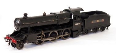 Possibly Bassett Lowke 2-6-0 No.45678 live steam locomotive and six wheel LMS tender (appears to
