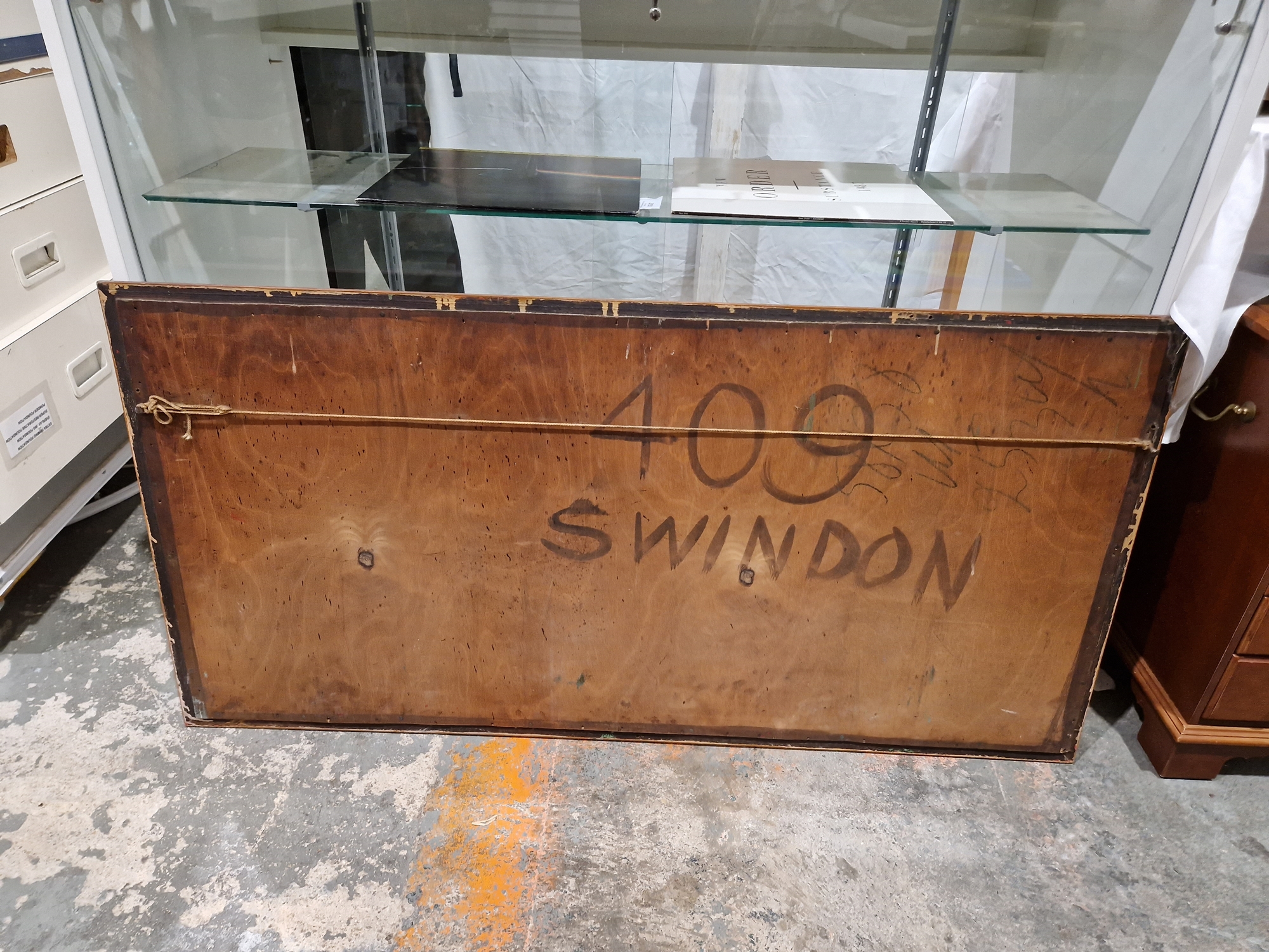 Twentieth century Rowntree Pastilles advertising mirror, with Royal Warrant 'To Their Majesties - Image 3 of 3