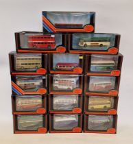 Fifteen boxed 1:76 scale Exclusive First Editions diecast model buses to include 20802 Bristol