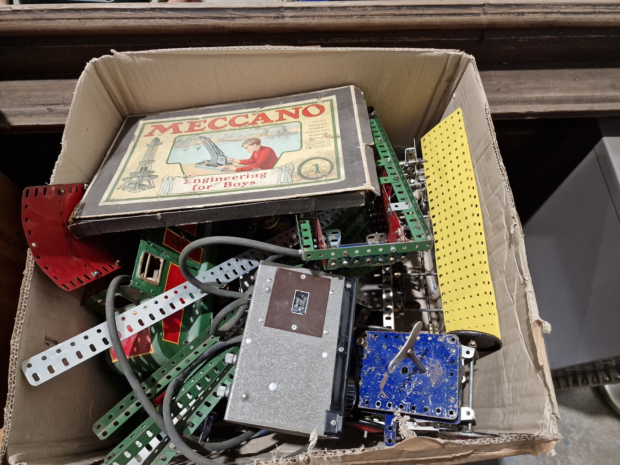 Large quantity of Meccano to include part set no.1, boxed and numerous other pieces, variously - Image 2 of 10