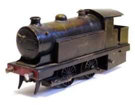 Bowman Models 0 gauge 0-4-0 LNER 265 steam locomotive in green livery (possibly repainted)